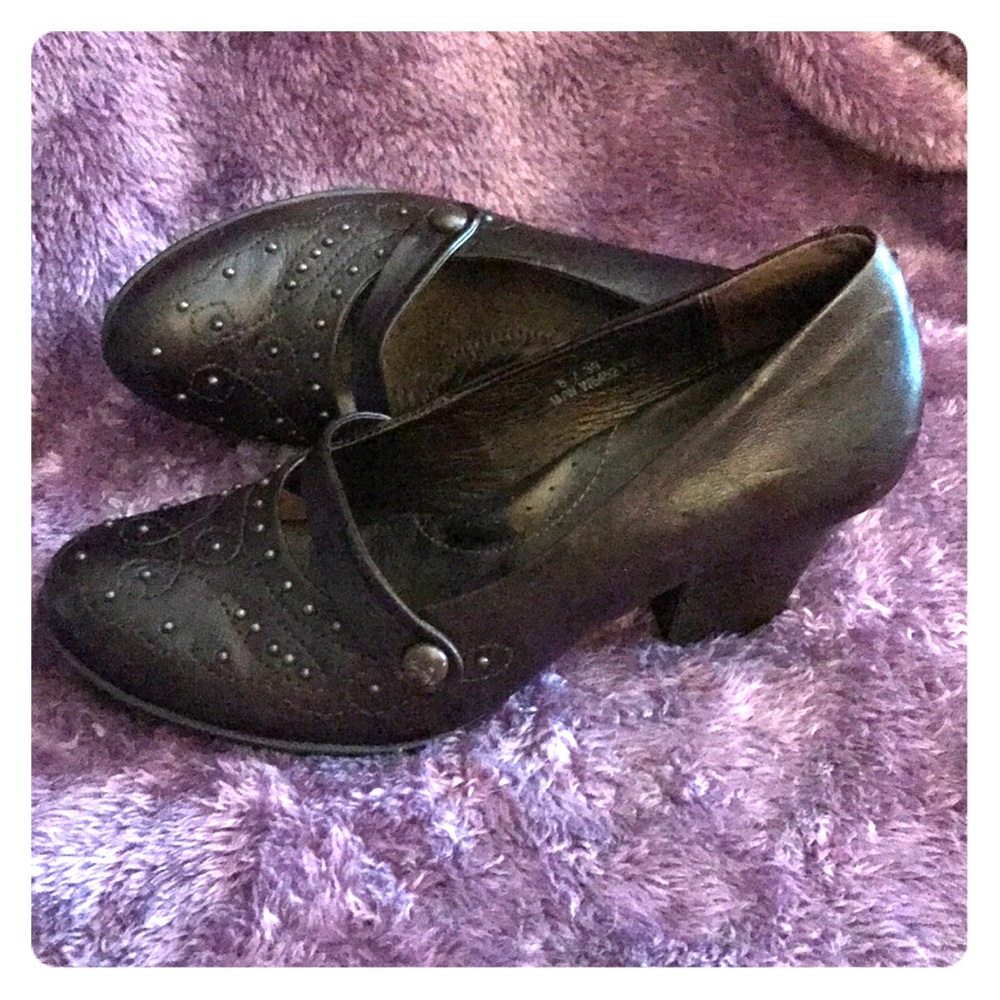 Studded Born Heels